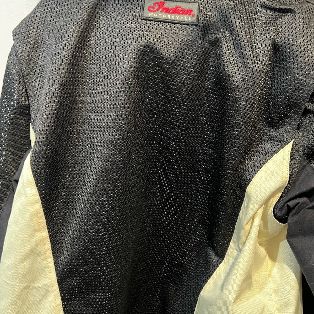 Men’s Black and Cream Riding Jacket - Picture 4 of 4